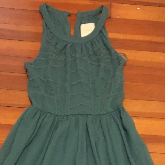 Green Modcloth Dress - Picture 2 of 4